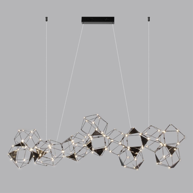 Люстра LED 64W 4000K 3800Лм TRELLIS L-VISION ODL25 293 ODEON LIGHT 5087/64L, фото на цветном фоне 1 Люстра LED 64W 4000K 3800Лм TRELLIS L-VISION ODL25 293 ODEON LIGHT 5087/64L, фото на цветном фоне 1