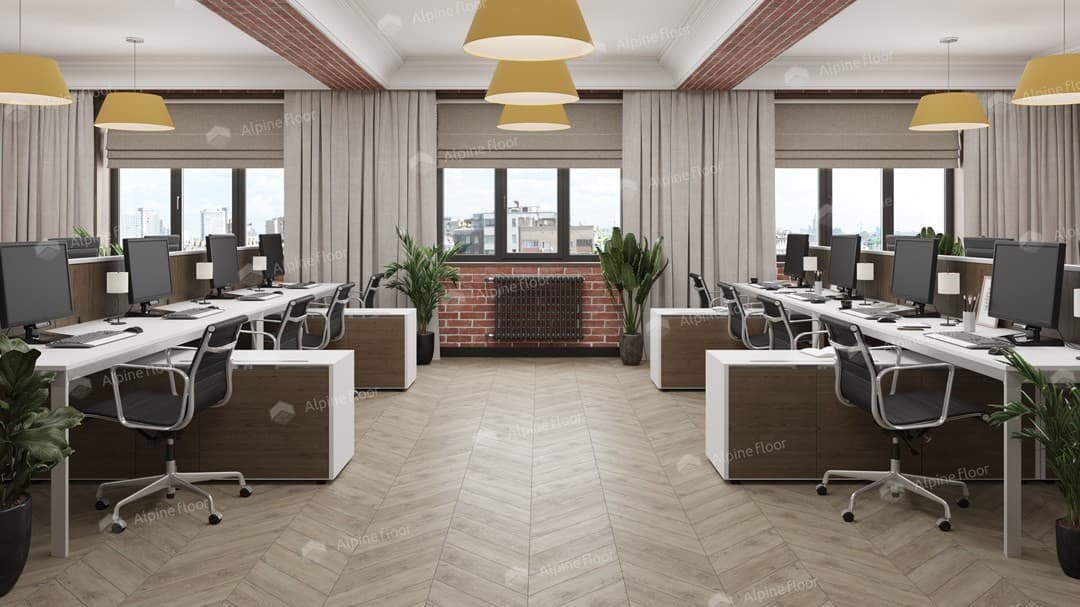 Кварцвиниловая плитка Alpine Floor Chevron Alpine LVT Карите, ECO 20-11