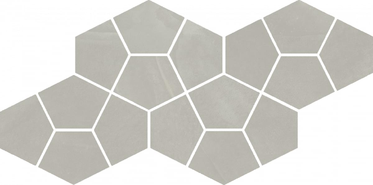 Мозаика Italon Continuum Silver Mosaico Prism 20.5x41.3, 620110000183