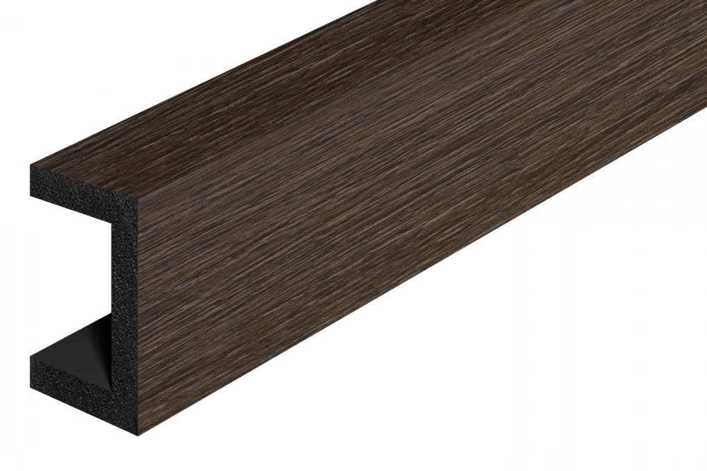 Декоративная рейка Decor-Dizayn 613-67SH, 50x30x3000 мм Декоративная рейка Decor-Dizayn 613-67SH, 50x30x3000 мм
