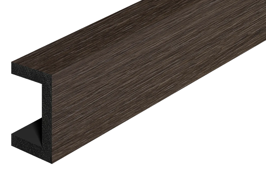 Декоративная рейка Decor-Dizayn 613-67SH, 50x30x3000 мм Декоративная рейка Decor-Dizayn 613-67SH, 50x30x3000 мм