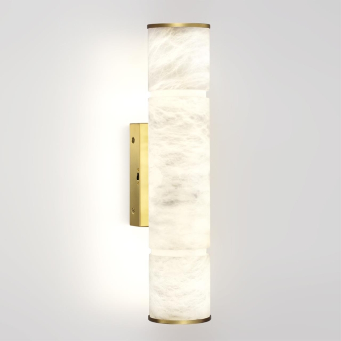 Настенный светильник IP20 LED 12W 540Лм 3000K/3500K/4000K MARBELLA L-VISION ODL24 198 ODEON LIGHT 6674/12WA, фото на белом фоне