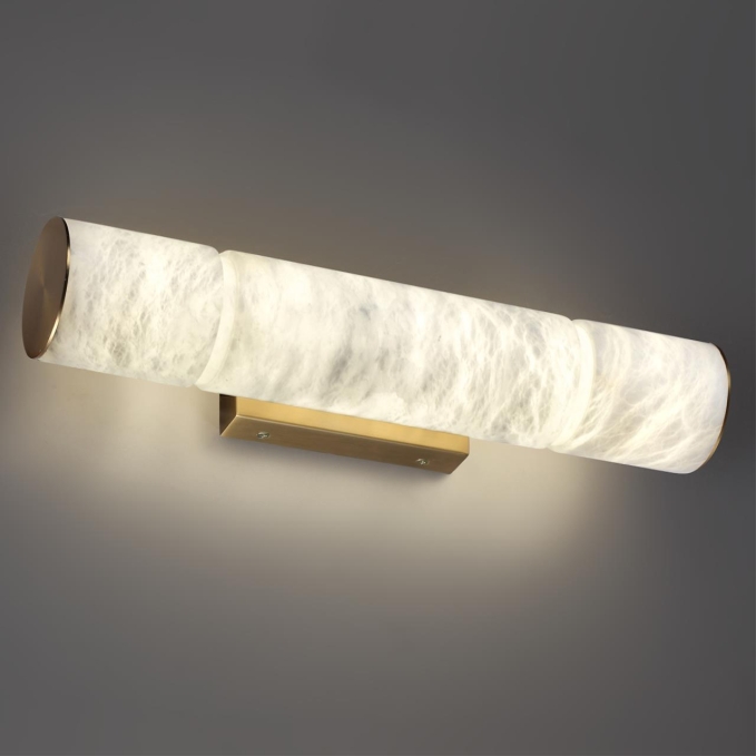 Настенный светильник IP20 LED 12W 540Лм 3000K/3500K/4000K MARBELLA L-VISION ODL24 198 ODEON LIGHT 6674/12WA, фото на цветном фоне 1