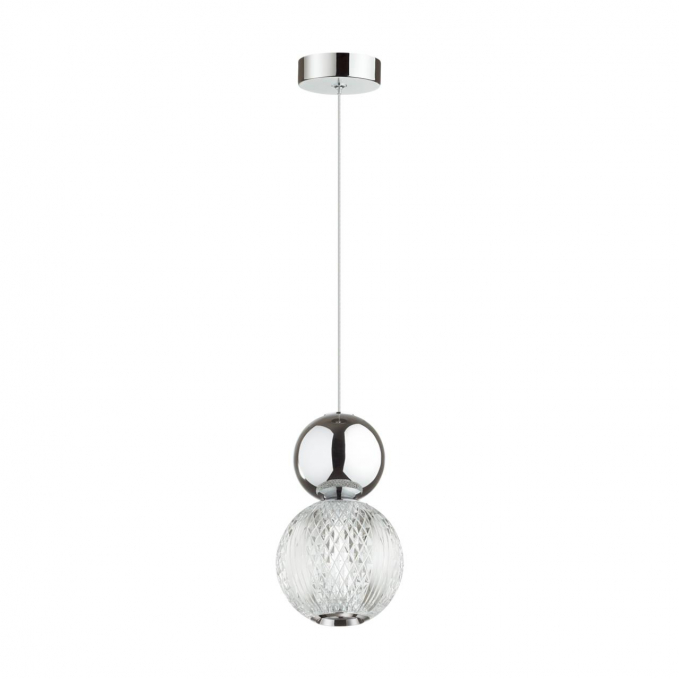 Подвес LED 7W 4000K 350Лм CRYSTAL L-VISION ODL23 573 ODEON LIGHT 5007/7L, изображение 1 Подвес LED 7W 4000K 350Лм CRYSTAL L-VISION ODL23 573 ODEON LIGHT 5007/7L, изображение 1