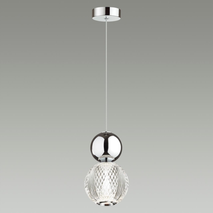 Подвес LED 7W 4000K 350Лм CRYSTAL L-VISION ODL23 573 ODEON LIGHT 5007/7L, фото на цветном фоне 1 Подвес LED 7W 4000K 350Лм CRYSTAL L-VISION ODL23 573 ODEON LIGHT 5007/7L, фото на цветном фоне 1