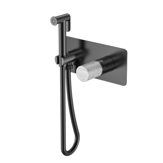 Смеситель гигиенический Boheme Stick 127-GM-MR-GR графит Смеситель гигиенический Boheme Stick 127-GM-MR-GR графит