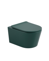 Унитаз подвесной Sapbox Lumara SB1124T3-MDG Tornado3 темно-зеленый матовый Унитаз подвесной Sapbox Lumara SB1124T3-MDG Tornado3 темно-зеленый матовый