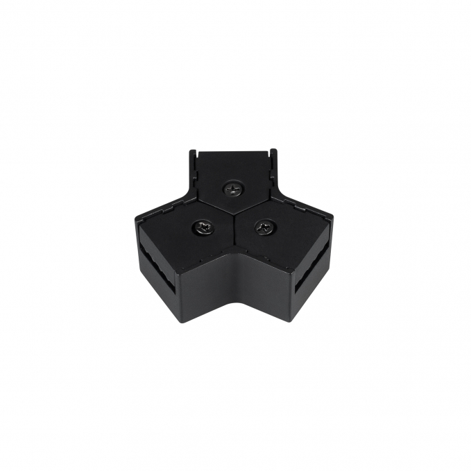 Коннектор тройной с питанием ART-INBELT-CON-T-POWER (BK, 48V), Arlight, 049827, изображение 1
