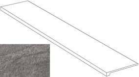 Ступень Atlas Concorde Brave Grey Scalino 33x150, A1ZQ