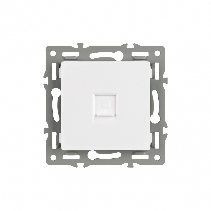 Механизм компьютерной розетки SCT-MPC1-PL-WH (RJ-45, CAT6), Arlight, 045301, изображение 3 Механизм компьютерной розетки SCT-MPC1-PL-WH (RJ-45, CAT6), Arlight, 045301, изображение 3