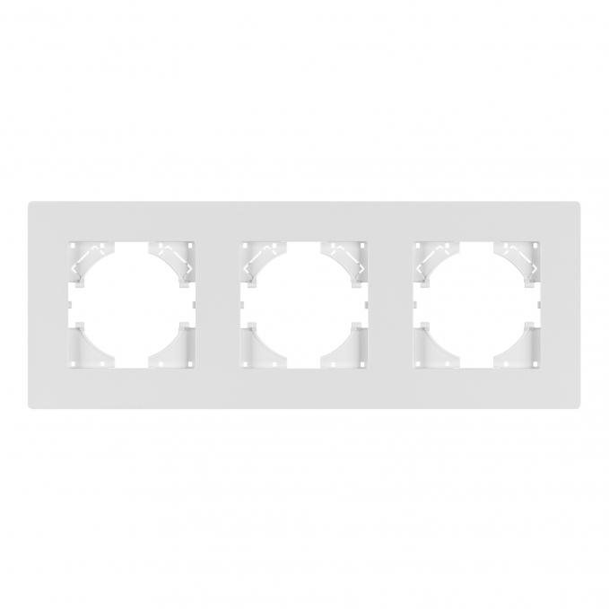 Рамка пластиковая FRM-PERIO-PL-3-WH, Arlight, 049754, изображение 3