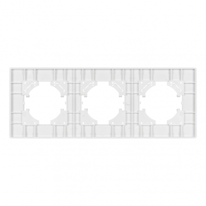 Рамка пластиковая FRM-PERIO-PL-3-WH, Arlight, 049754, изображение 4
