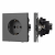Механизм электрической розетки SCT-TENDO-MEU1-SFPL-GR (230V, 16A), Arlight, 054640