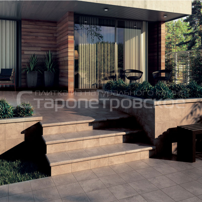 Плитка клинкерная Exagres Manhattan Base Mink 24.5x24.5