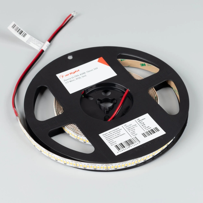 Светодиодная лента ULTRA-A288-10mm 24V Day5000 (17 W/m, IP20, 5m), Arlight, 054929, изображение 3 Светодиодная лента ULTRA-A288-10mm 24V Day5000 (17 W/m, IP20, 5m), Arlight, 054929, изображение 3