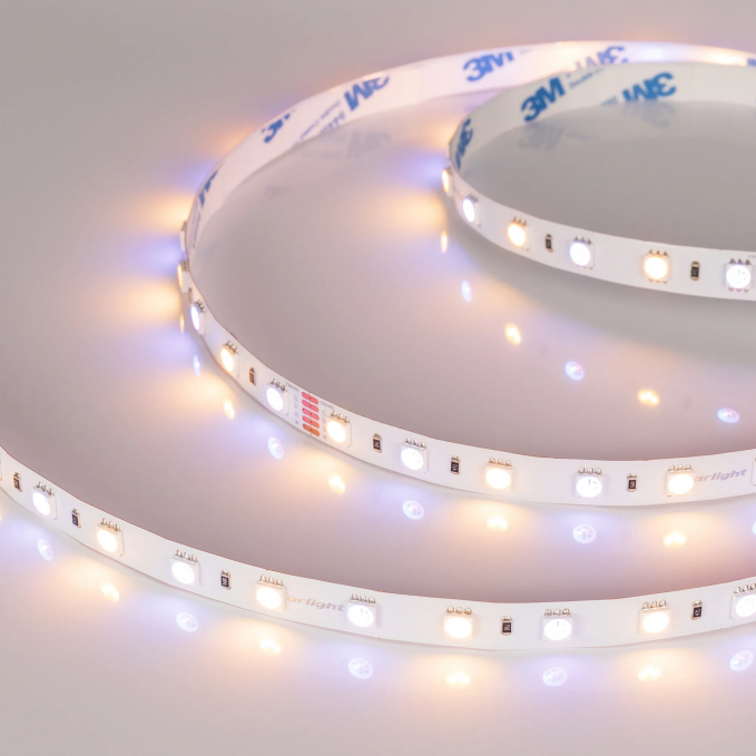 Светодиодная лента RT-B60-10mm 24V RGBW-Warm (14.4 W/m, IP20, 5m), Arlight, 018327(3), изображение 3 Светодиодная лента RT-B60-10mm 24V RGBW-Warm (14.4 W/m, IP20, 5m), Arlight, 018327(3), изображение 3