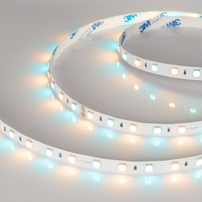 Светодиодная лента RT-B60-10mm 24V RGBW-Warm (14.4 W/m, IP20, 5m), Arlight, 018327(3), изображение 6 Светодиодная лента RT-B60-10mm 24V RGBW-Warm (14.4 W/m, IP20, 5m), Arlight, 018327(3), изображение 6