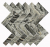 Мозаика Bonaparte Mosaics Hadar Grey 26.8x28.6