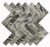 Мозаика Bonaparte Mosaics Hadar Grey 26.8x28.6 Мозаика Bonaparte Mosaics Hadar Grey 26.8x28.6