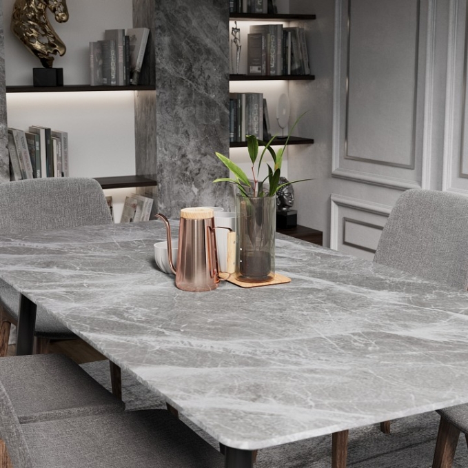 Стол обеденный Essence Nexus, Hesby Import, HSBI_DT-2206_grey Стол обеденный Essence Nexus, Hesby Import, HSBI_DT-2206_grey