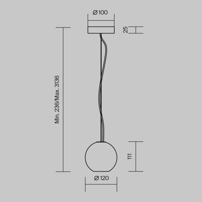 Подвесной светильник Базовая текстура / Basic Texture GU10х1, MOD461PL-01B, изображение 5 Подвесной светильник Базовая текстура / Basic Texture GU10х1, MOD461PL-01B, изображение 5