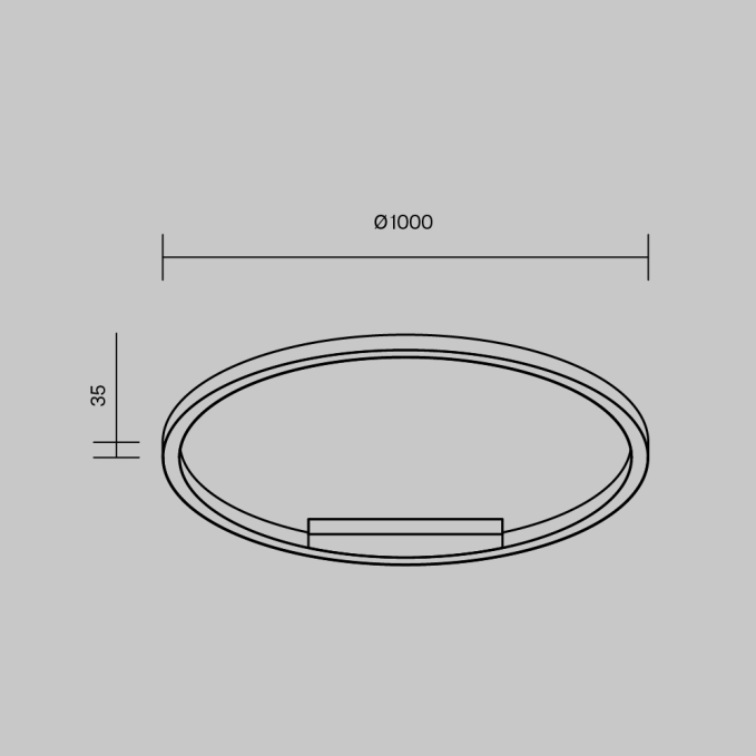 Потолочный светильник Рим / Rim 2600-3500К 59Вт, MOD058CL-L65BSK, изображение 3 Потолочный светильник Рим / Rim 2600-3500К 59Вт, MOD058CL-L65BSK, изображение 3