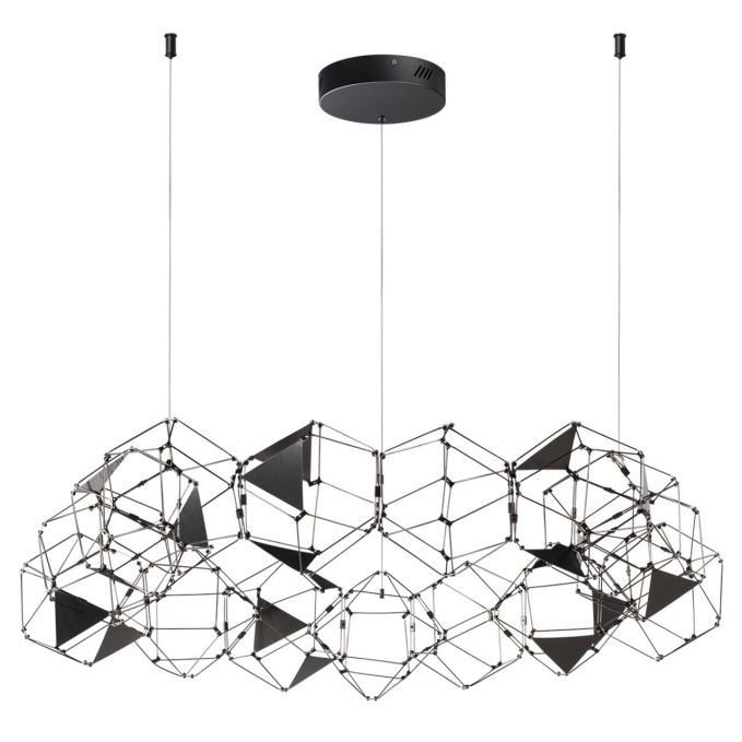 Люстра LED 68W 4000K 3740Лм TRELLIS L-VISION ODL25 293 ODEON LIGHT 5087/68L, дополнительный ракурс Люстра LED 68W 4000K 3740Лм TRELLIS L-VISION ODL25 293 ODEON LIGHT 5087/68L, дополнительный ракурс