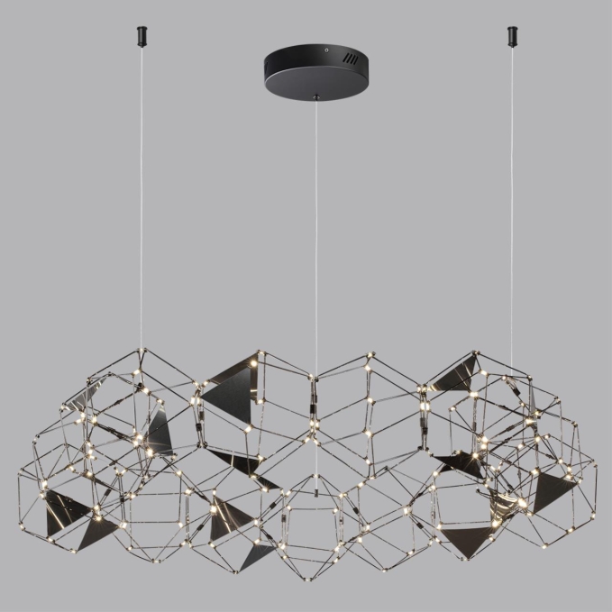 Люстра LED 68W 4000K 3740Лм TRELLIS L-VISION ODL25 293 ODEON LIGHT 5087/68L, фото на цветном фоне 1 Люстра LED 68W 4000K 3740Лм TRELLIS L-VISION ODL25 293 ODEON LIGHT 5087/68L, фото на цветном фоне 1