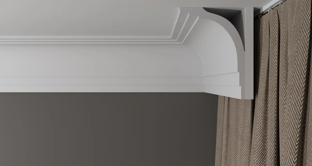 Карниз Decor-Dizayn DD511, 170x120x2000 мм Карниз Decor-Dizayn DD511, 170x120x2000 мм