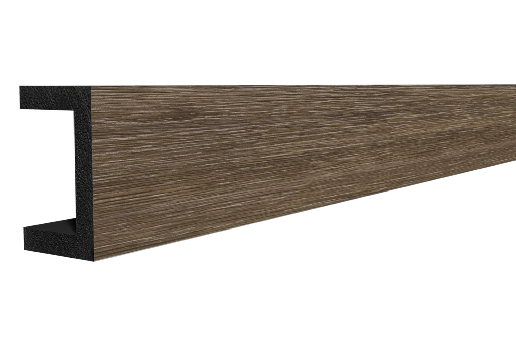 Декоративная рейка Decor-Dizayn 613-66SH, 50x30x3000 мм Декоративная рейка Decor-Dizayn 613-66SH, 50x30x3000 мм