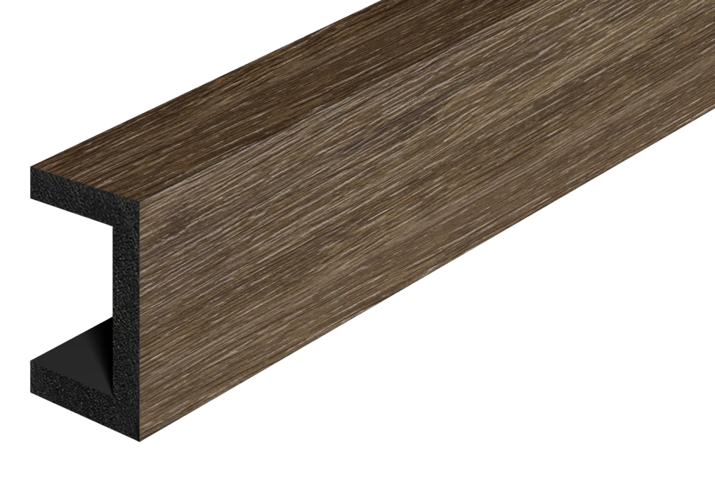 Декоративная рейка Decor-Dizayn 613-66SH, 50x30x3000 мм Декоративная рейка Decor-Dizayn 613-66SH, 50x30x3000 мм