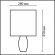 Настольная лампа E27 1*60W 220V LAPUNA COMFI LN26 476 LUMION 8122/1T, схема товара Настольная лампа E27 1*60W 220V LAPUNA COMFI LN26 476 LUMION 8122/1T, схема товара