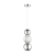 Подвес LED 7W 4000K 300Лм CRYSTAL L-VISION ODL23 573 ODEON LIGHT, 5007/7LA