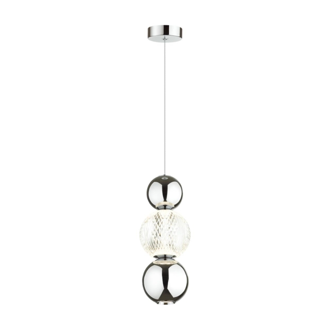 Подвес LED 7W 4000K 300Лм CRYSTAL L-VISION ODL23 573 ODEON LIGHT 5007/7LA, фото на белом фоне Подвес LED 7W 4000K 300Лм CRYSTAL L-VISION ODL23 573 ODEON LIGHT 5007/7LA, фото на белом фоне