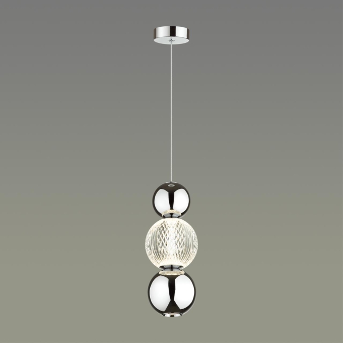 Подвес LED 7W 4000K 300Лм CRYSTAL L-VISION ODL23 573 ODEON LIGHT 5007/7LA, фото на цветном фоне 1 Подвес LED 7W 4000K 300Лм CRYSTAL L-VISION ODL23 573 ODEON LIGHT 5007/7LA, фото на цветном фоне 1