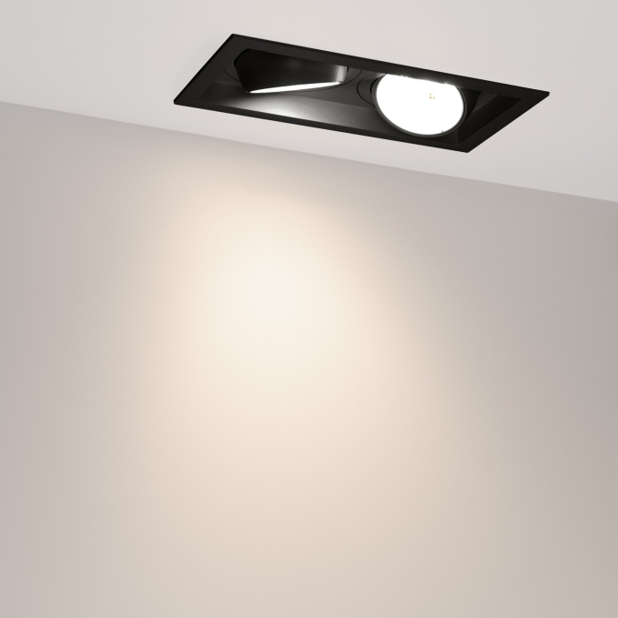 Светильник MS-VORTEX-BUILT-S250x140-2x30W Day4000 (BK-BK, 50 deg, 230V), Arlight, 058447, изображение 3 Светильник MS-VORTEX-BUILT-S250x140-2x30W Day4000 (BK-BK, 50 deg, 230V), Arlight, 058447, изображение 3