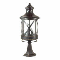 Уличный светильник на столб IP44 E14 3*60W 220V SATION NATURE ODL18 701 ODEON LIGHT 4045/3B