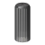 Пьедестал Boheme Glow 810-BASE-RIB-G-GR grey полиэфирный