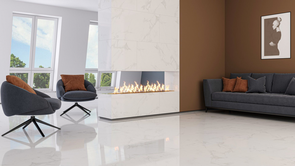 Керамогранит Neodom Classic Marble Carrara Antique Satin 120x120, N12034 Керамогранит Neodom Classic Marble Carrara Antique Satin 120x120, N12034