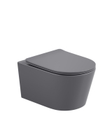 Унитаз подвесной Sapbox Lumara SB1124T3-MG Tornado3 серый матовый Унитаз подвесной Sapbox Lumara SB1124T3-MG Tornado3 серый матовый