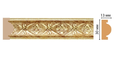 Молдинг Decomaster 157-933 ДМ, 30x13x2400 мм