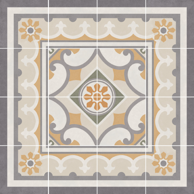 Керамогранит Smile Tile Chalet Chic Corner 19.8x19.8