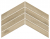 Керамогранит Atlas Concorde Russia Fusion Oak Natural Chevron 7.5x45, 600010002448