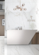 Керамический слэб StaroSlabs Polished Manhattan White Elegance 120x280 Керамический слэб StaroSlabs Polished Manhattan White Elegance 120x280