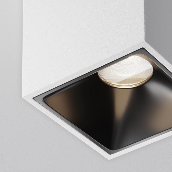 Потолочный светильник Альфа / Alfa LED 8 Вт 4000 К 60°, C065CL-8W4K-SQ-WB, изображение 2 Потолочный светильник Альфа / Alfa LED 8 Вт 4000 К 60°, C065CL-8W4K-SQ-WB, изображение 2