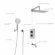 Душевая система WasserKRAFT A171519 T Душевая система WasserKRAFT A171519 T