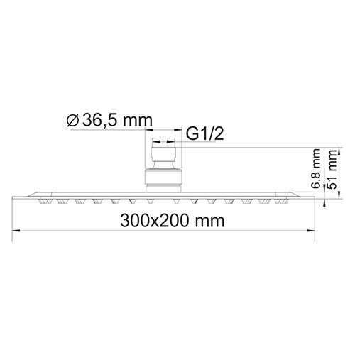 Душевая система WasserKRAFT A171519 T Душевая система WasserKRAFT A171519 T