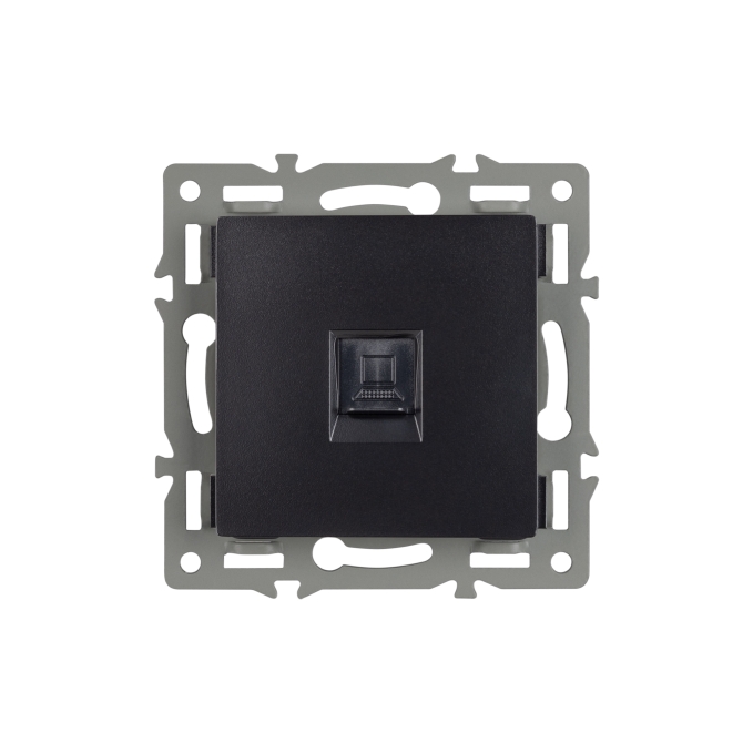 Механизм компьютерной розетки SCT-MPC1-PL-BK (RJ-45, CAT6), Arlight, 045334, изображение 3 Механизм компьютерной розетки SCT-MPC1-PL-BK (RJ-45, CAT6), Arlight, 045334, изображение 3