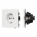 Механизм электрической розетки SCT-TENDO-MEU1-SFPL-WH (230V, 16A), Arlight, 054641, изображение 1