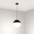 Чаша потолочная встраиваемая SPX-CANOPY-R90-C4 (BK), Arlight, 046018